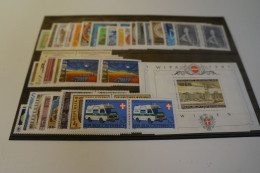 Österreich Jahrgang 1981 Postfrisch Waagrechte Paare (27990) - Annate Complete