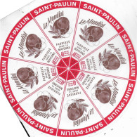 ETIQUETTE  DE  FROMAGE NEUVE   SAINT PAULIN    LE MONDIAL MAYENNE CHARCHIGNE A 231 - Käse