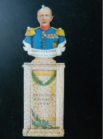 DECOUPIS CHROMOS  CHOCOLAT PAYRAUD A LYON   COLONNE STELE  CHARLES ALEXANDRE GRAND DUC DE SAXE WEIMAR   (15 Cms De Haut) - Andere & Zonder Classificatie