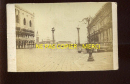 ITALIE - VENISE - 1869 - LA PLACE - FORMAT 10.5 X 6.5 CM - Lieux