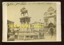 ITALIE - VENISE - 1869 - EGLISE ST-JEAN ET ST-PAUL - FORMAT 10.5 X 6.5 CM - Lieux