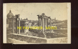 ITALIE - ROME - 1869 - FORUM - FORMAT 10.5 X 6 CM - Places