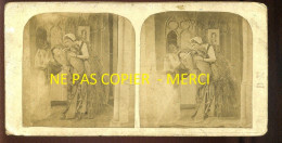 PHOTO STEREO - L'ENTREE AU COUVENT - FORMAT 17 X 8.5 CM - Stereo-Photographie