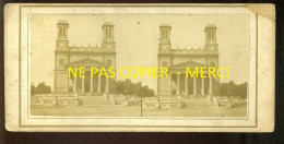 PHOTO STEREO - PARIS - EGLISE ST-VINCENT-DE-PAUL - FORMAT 17 X 8.5 CM  - Stereoscoop