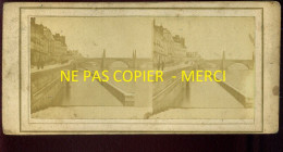 PHOTO STEREO - PARIS - BORDS DE SEINE - FORMAT 17 X 8.5 CM  - Fotos Estereoscópicas