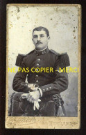 MILITAIRE - PHOTOGRAPHIE DIETRICH, MONTARGIS - FORMAT CDV - Guerra, Militares