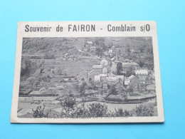 Souvenir De FAIRON - Comblain S/O ( Edit.: Luma Tél 70 / Coll. Jos. Paquay ) Anno 19?? ( Zie / Voir SCANS ) ! - Hamoir