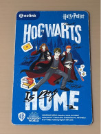 Singapore Nets Flashpay EZ Link Transport Metro Train Subway Card, Warner Bros. Harry Potter, Set Of 1 Used Card - Singapore