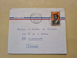 Lettre 1967 CONGO POINTE NOIRE PRESIDENT MASSAMBA DEBAT - Brieven En Documenten