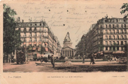 FRANCE - Paris - Le Panthéon Et La Rue Soufflot - Carte Postale Ancienne - Pantheon