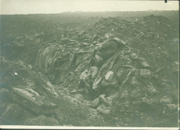 Photographie Photo Prise Par Section Photographique De L'armée Sur La Route Du Fort De Douaumont à Verdun - Oorlog, Militair