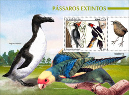 2024-04 - CENTRAL AFRICAN - EXTINCT BIRDS                 1V  MNH** - Sonstige & Ohne Zuordnung