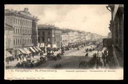 RUSSIE - ST-PETERSBOURG - PERSPECTIVE DE NEVSKY - Russie