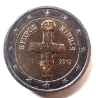 Cyprus  -  Chypre    2 EURO 2012 - Chipre