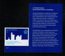 San Marino 2024 14° Global Summit Dei Comitati Nazionali Di Etica E Bioetica Del Mondo1v Icomplete Set ** MNH - Neufs