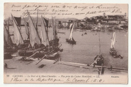 06 . Cannes . Le Port Et Le Mont Chevalier . Vue Prise Du Casino . Bateaux . Voiliers . 1918 - Cannes