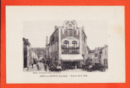 01359 / AIRE-sur-ADOUR 40-Landes Café TERMINUS Entrée De La Ville Automobiles  1910s THIRIAT Edition Galeries - Aire