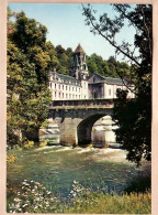 01193 / BRANTOME Ancienne Abbaye Eglise Clocher ROMAN XIe Pont Sur DRONNE 1980s - THEOJAC N° 7/ 24-DORDOGNE - Brantome