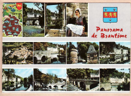 01192 / BRANTOME Panorama Multivues 1980s THEOJAC N° 15/ 24-DORDOGNE - Brantome