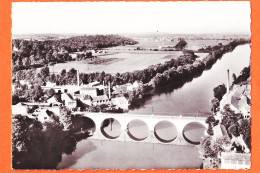 01327 / COUZE En AVION Au Dessus De ... Les Usines Le Pont Sur La DORDOGNE 1950s Photo-Bromure 15x10 LAPIE 15 - Otros & Sin Clasificación
