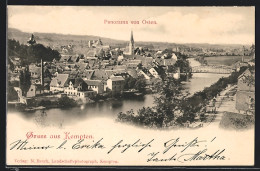 AK Kempten / Allgäu, Panorama Von Osten  - Kempten