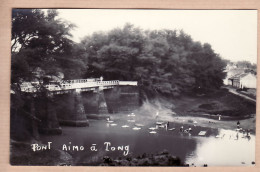 01007 ● Carte-Photo TONG PONT AIMO (vue 3) Vietnam Indochine Viet-Nam 1930s Album ROSSIGNOL - Vietnam