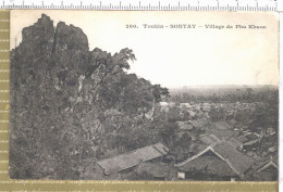 01008 ● SONTAY Village De PHU KHUOC Tonkin 1910 à FOLLIET Mailly-la-Ville Yonne UNION INDOCHINOISE 280  - Viêt-Nam
