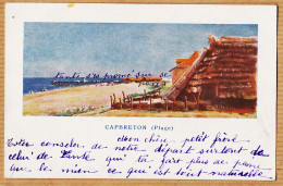 01353 / ♥️ ◉ Rare CAPBRETON Cap-Breton 40-Landes Plage Illustration C. ASTANIERES 30-09-1910 / Peu Commun - Capbreton