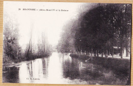 01196 / Etat Parfait- BRANTOME Dordogne Allées HENRI IV Et La DRÔNNE 1910s Cliché LACROIX - Brantome