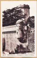 01282 / Etat Parfait- BOURDEILLE Près PERIGUEUX Dordogne Echauguette Et Donjon Du Château 1920s CAP 37 - Sonstige & Ohne Zuordnung