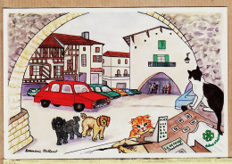 01292 / EYMET Dordogne Lzes Peintres à ...Mai 1994 Oeuvre Rosemarie MATHEVET Peintre Animalier LAGUPIE Lot-Garonne - Otros & Sin Clasificación