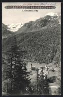 Cartolina S. Geltrude In Solda /Alto Adige, Panorama Mit Kirche  - Autres & Non Classés