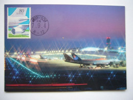 Avion / Airplane / UNITED AIRLINES / Boeing 747 / Seen At Kansai International Airport, Osaka - 1946-....: Modern Tijdperk