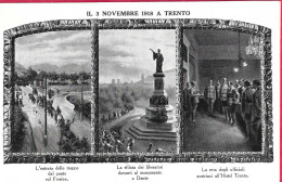 TRENTO - ENTRATA DELLE TRUPPE ITALIANE 3.11.1918 - FORMATO PICCOLO - EDIZ. PERDOMI - NUOVA - Trento