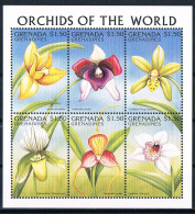 Bloc Sheet  Fleurs Orchidées Flowers Orchids  Neuf  MNH ** Grenada 1997 - Orchids