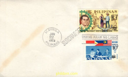 730644 MNH FILIPINAS 1973 SOBRECARGADOS - Philippinen