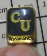 1318c Pin's Pins / Beau Et Rare / MARQUES / ASSURANCE DU CU Quel Programme ! - Trademarks