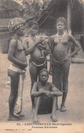 Afrique - Gabon - LASTOURSVILLE (Haut-Ogooué) - Femmes Adoumas - Nue Ethnique, Jeunes Filles Enceintes - Gabon