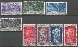 Tripolitania Italy Colony Era - 1930 Ferrucci  #64/68 + Airmail #1/3  - Cpl 5+3v Set - Used - Tripolitaine