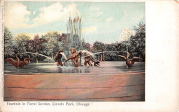 R332941 Fountain In Floral Garden. Lincoln Park. Chicago. B. Sebastian - Monde