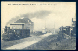 Cpa Du 17 Environs De Royan -- La Grande Côte - Départ Du Train  STEP196 - Royan