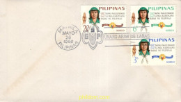 730645 MNH FILIPINAS 1966 25 ANIVERSARIO DEL ESCULTISMO FEMENINO - Philippinen