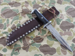 Baïonnette M1 Modifiée En Poignard De Combat. - Knives/Swords