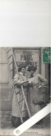 75 Paris, Les Petits Métiers,  C.M. (Malcuit), N° 70 Femmes Colleuses D'affiches, D5097 - Petits Métiers à Paris