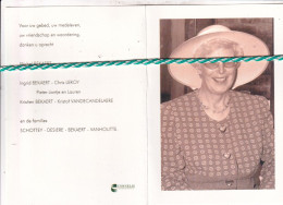 Edith Schottey-Bekaert, Alveringem 1941, Roeselare 2002. Foto Dameshoed - Décès