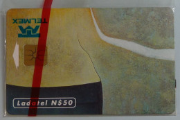 MEXICO - Ladatel - Arte Abstracto - $50 - Mint Blister - Messico