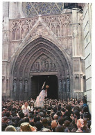 " EL TRASLADO ".- CATEDRAL, PUERTA DE LOS APÓSTOLES / CATHEDRAL, APOSTLE'S DOOR.-  VALENCIA.- ( ESPAÑA). - Eglises Et Cathédrales