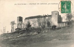 FRANCE - Château De Cahuzac - Près Castillonnès - Carte Postale Ancienne - Autres & Non Classés