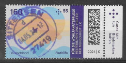 BRD 2024   Mi.Nr. 3813 , Fluthilfe - Nassklebend - Gestempelt / Fine Used / (o) - Usados