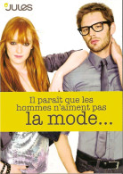 CPM - MODE - PUB JULES - IL PARAIT QUE LES HOMMES N'AIMENT PAS LA MODE - Fashion